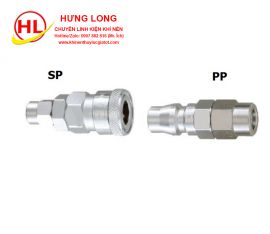 Khớp Nối Nhanh Khí Nén SP20-PP20 SP30-PP30 SP40-PP40