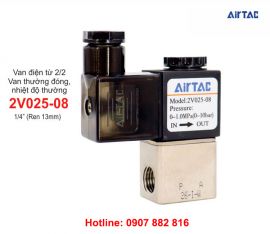 Van Điện Từ Nước AIRTAC 2V025-08
