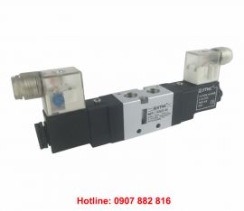 Van Điện Từ Khí Nén STNC FG2522-08L (Ren 13, Van Đảo Chiều 5/2)