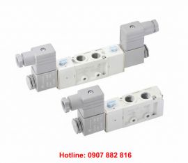 Van Điện Từ Khí Nén MINDMAN MVSC-220-4E1 (Van Solenoid 5/2, Ren 1/8)
