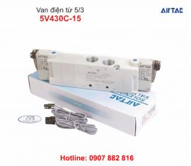 Van Điện Từ Khí Nén AIRTAC 5V430C-15